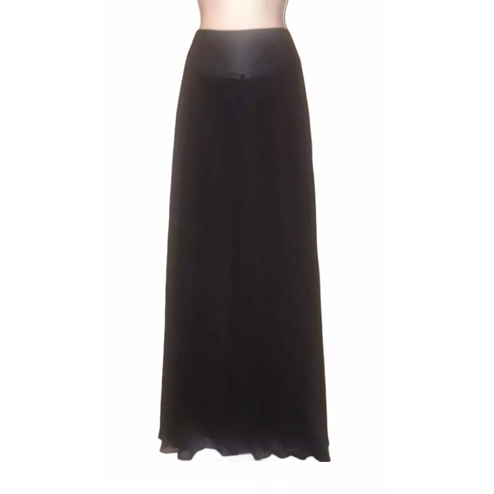 Plaka & Poin Black Extra Wide Leg Pants Size Small